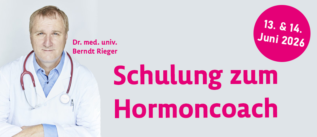 Schulung zum Hormoncoach mit Dr. Berndt Rieger – 13. & 14. Juni 2026